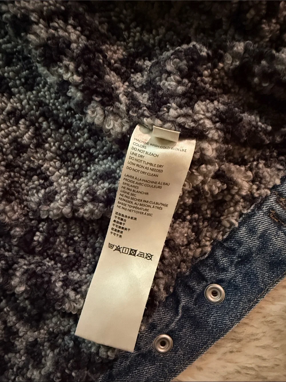 ✨ SALE ✨ Free People Wild Ones Sherpa Denim Jacket